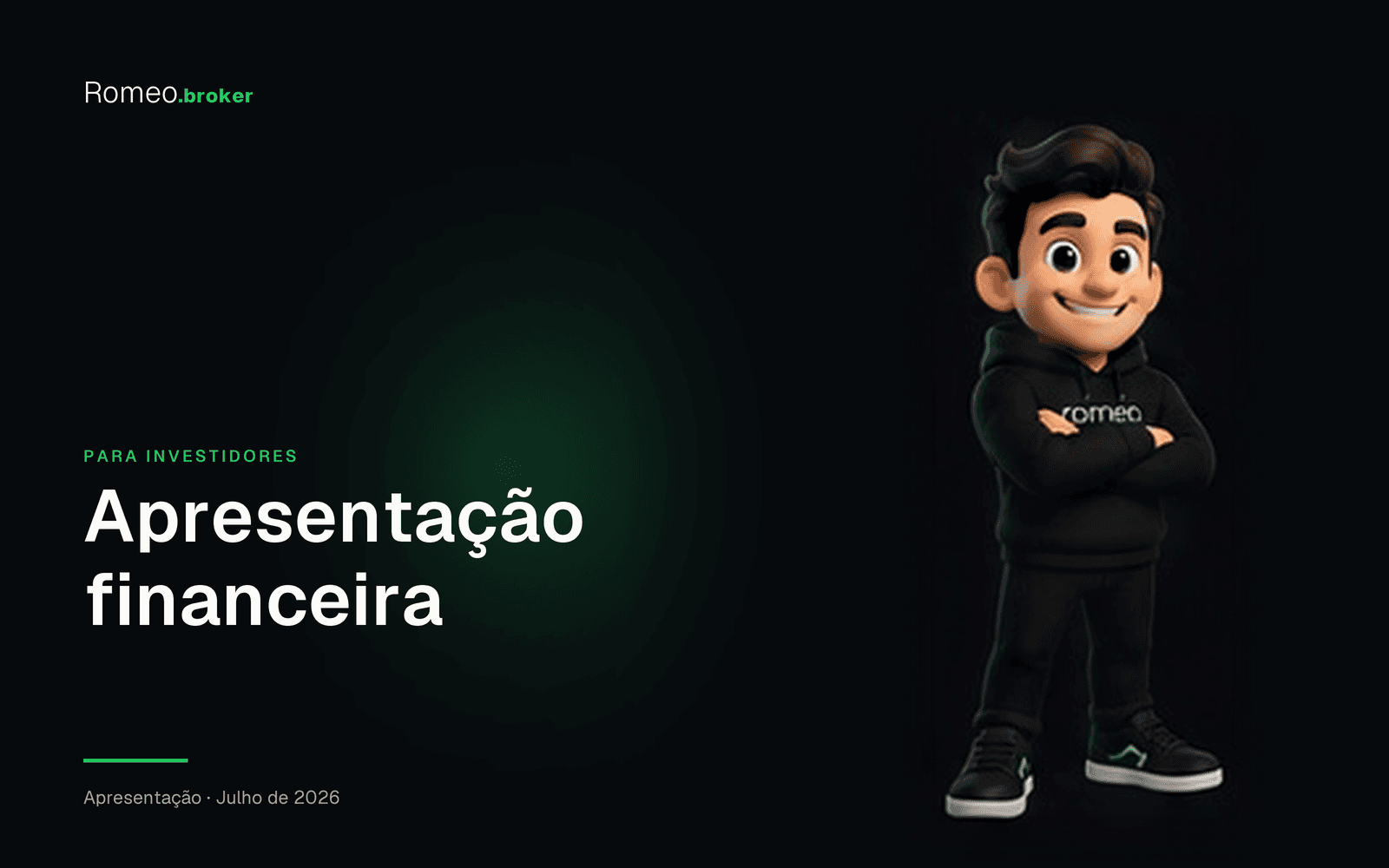 Prévia da Apresentação financeira